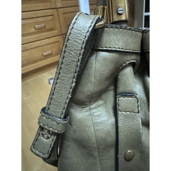 Chloe Brown Leather Victoria 2way Tote Bag Preowned - Picture 10 of 11